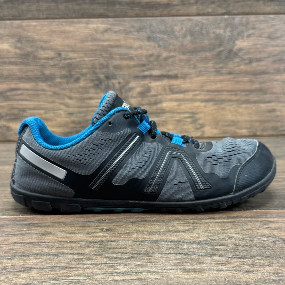 Xero Shoes Mesa Trail II Womens 9.5 Trail Running Hiking Gray Blue- READ